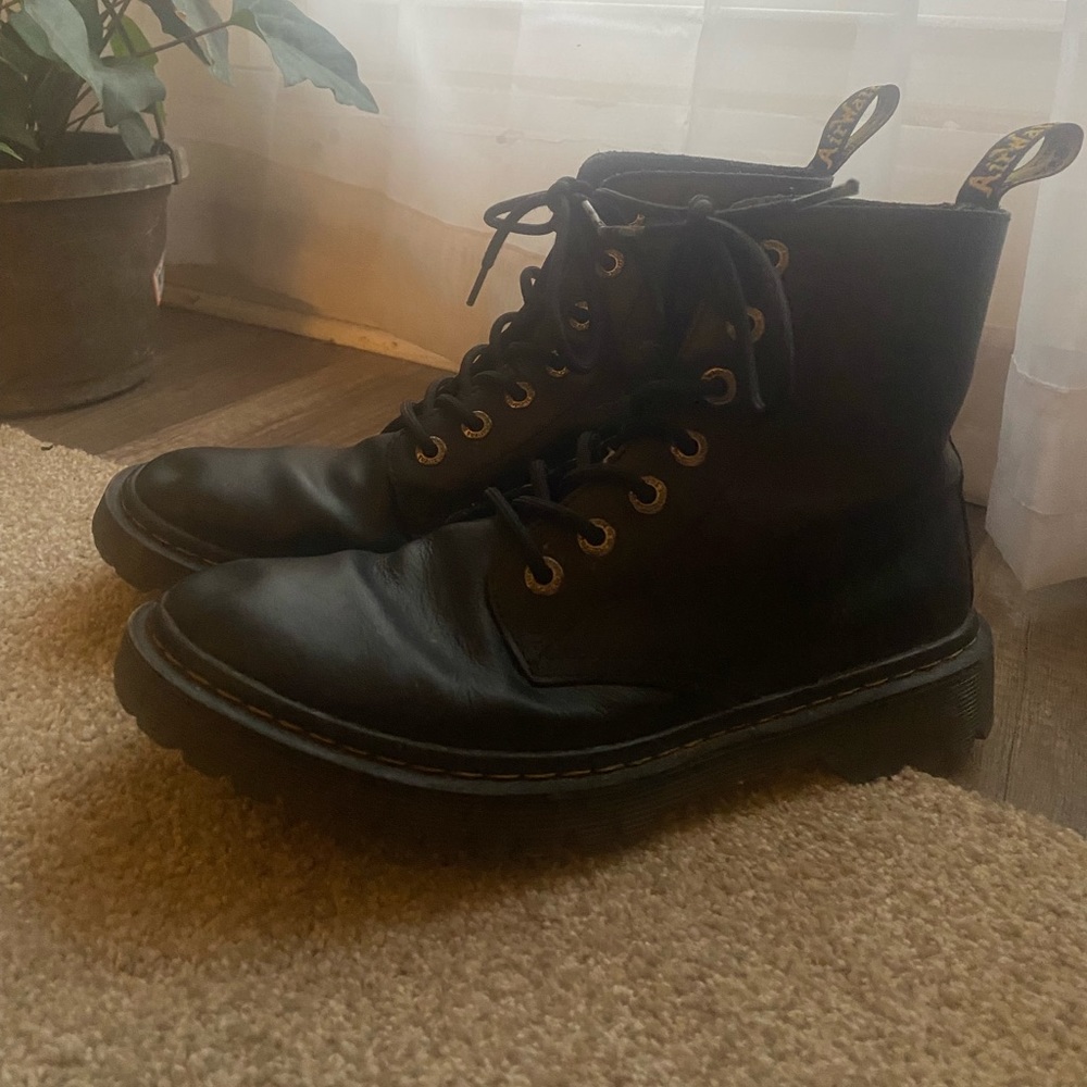 Black Matte Doc Martens